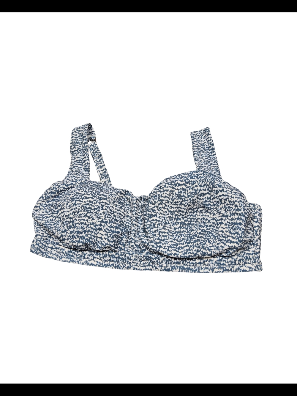 NWOT Size 20 W Raisins Curve Underwire Blue & White Printed Swim Bra